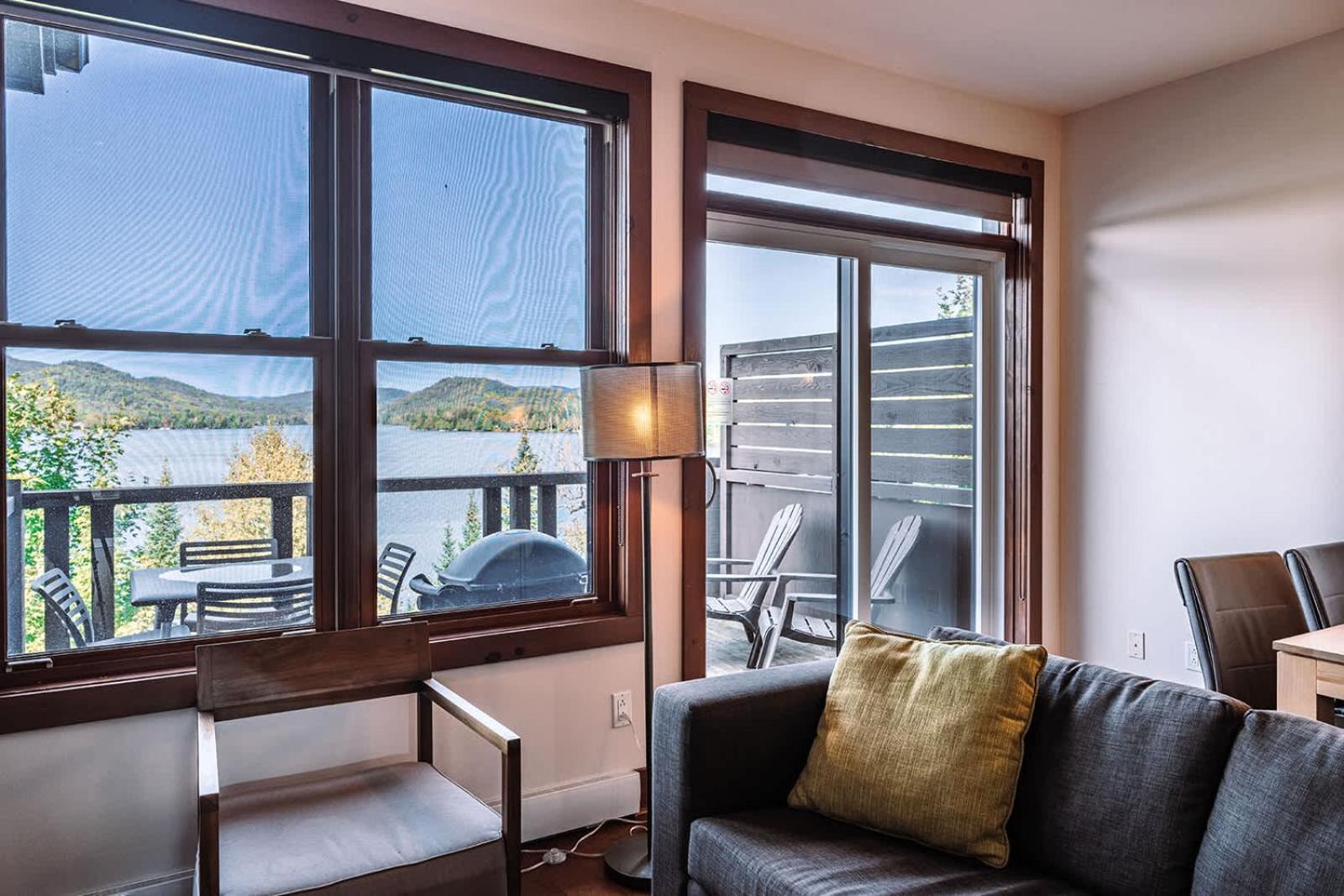 Lakefront Mountain View - Resort Loft Lac-Superieur Eksteriør billede